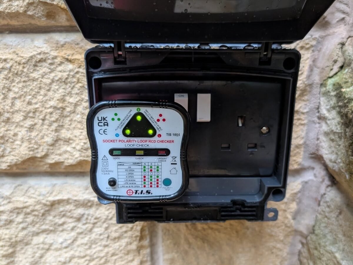 EICR Electrical Safety Inspection Photo