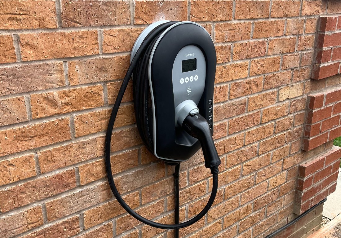 EV Charger Installation Photo